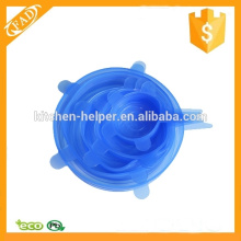 Nouvelle conception Space Saving Silicone Expandable Lids